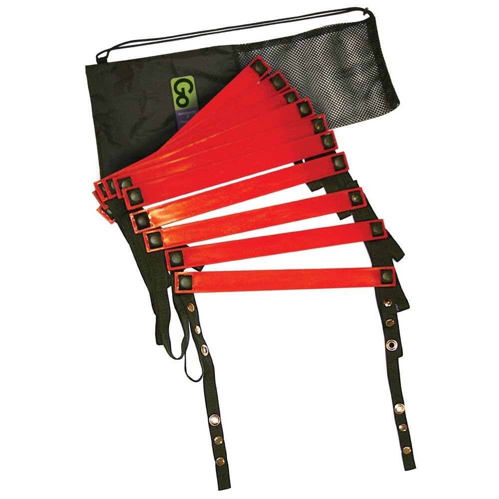 Angle. GoFit - Agility Ladder - Red.