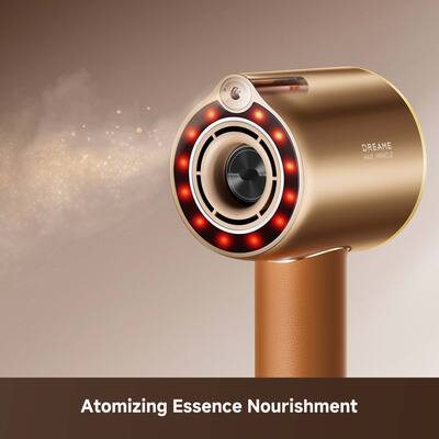 Dreame Miracle Pro Hair Dryer, Red Light Scalp Cares, Atomizing Dreame Miracle Pro Hair Dryer, Red Light Scalp Cares, Atomizing
