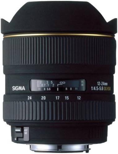SIGMA  
2 3 5 0.7 1 2 11 8 5.6 I R 8 11  
12-24mm 1:4.5-5.6 DG HSM  
24 20 17 15 12 AF M