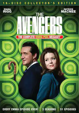 The Avengers: The Complete Emma Peel Megaset - DVD