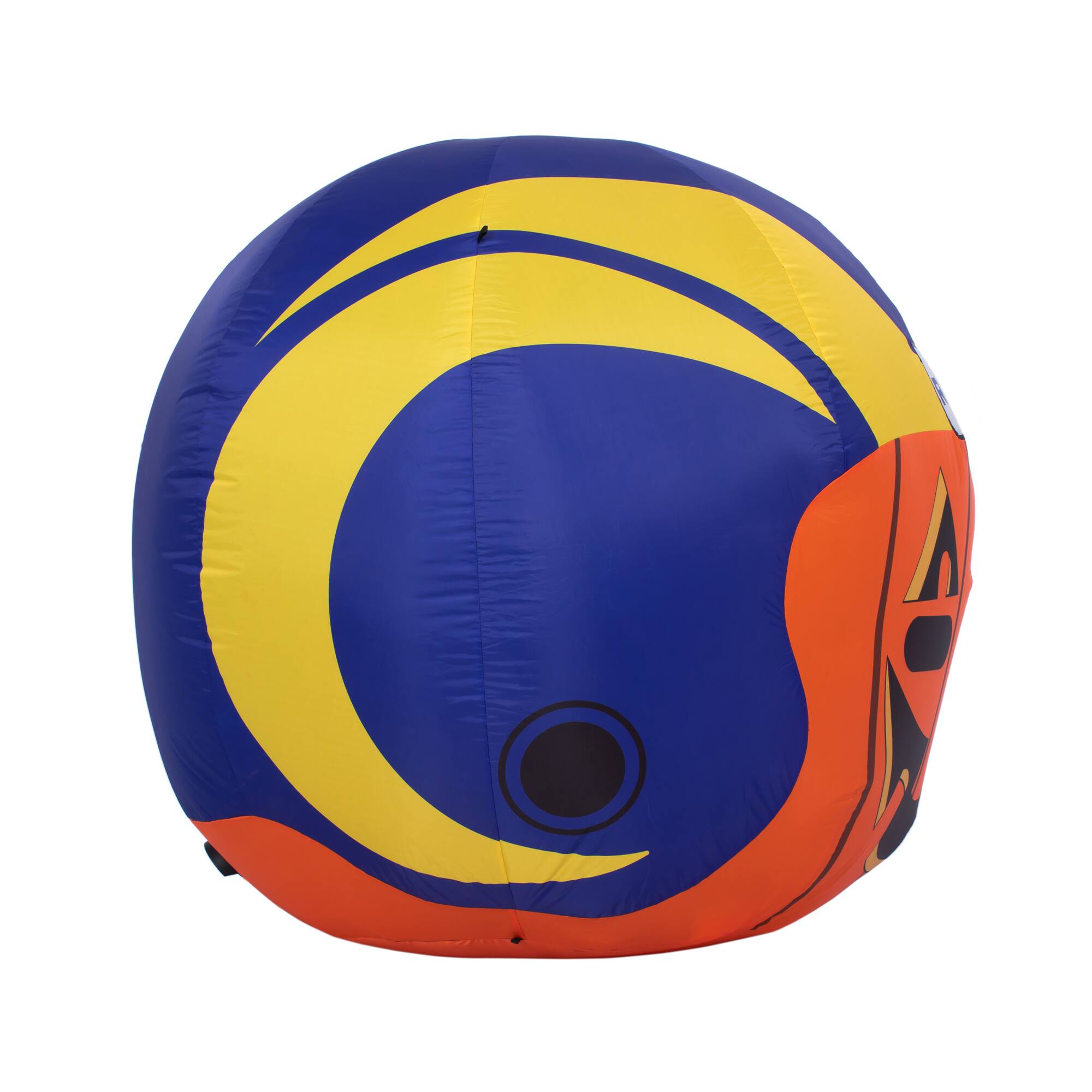 Alt View 2. Sporticulture - Los Angeles Rams 4' Inflatable Jack-O'-Helmet - Multicolor.
