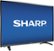 Angle. Sharp - 40" Class (40" Diag.) - LED - 1080p - HDTV.