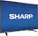Angle. Sharp - 40" Class (40" Diag.) - LED - 1080p - HDTV.