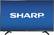 Front. Sharp - 40" Class (40" Diag.) - LED - 1080p - HDTV.