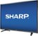 Left. Sharp - 40" Class (40" Diag.) - LED - 1080p - HDTV.