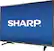 Left. Sharp - 40" Class (40" Diag.) - LED - 1080p - HDTV.