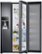 Alt View Zoom 14. Samsung - 21.5 Cu. Ft. Side-by-Side Counter-Depth Fingerprint Resistant Refrigerator with Food ShowCase - Black stainless steel.