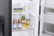 Alt View Zoom 16. Samsung - 21.5 Cu. Ft. Side-by-Side Counter-Depth Fingerprint Resistant Refrigerator with Food ShowCase - Black stainless steel.