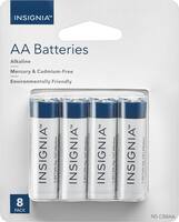 Insignia™ - AA Batteries (8-Pack) - Front_Zoom