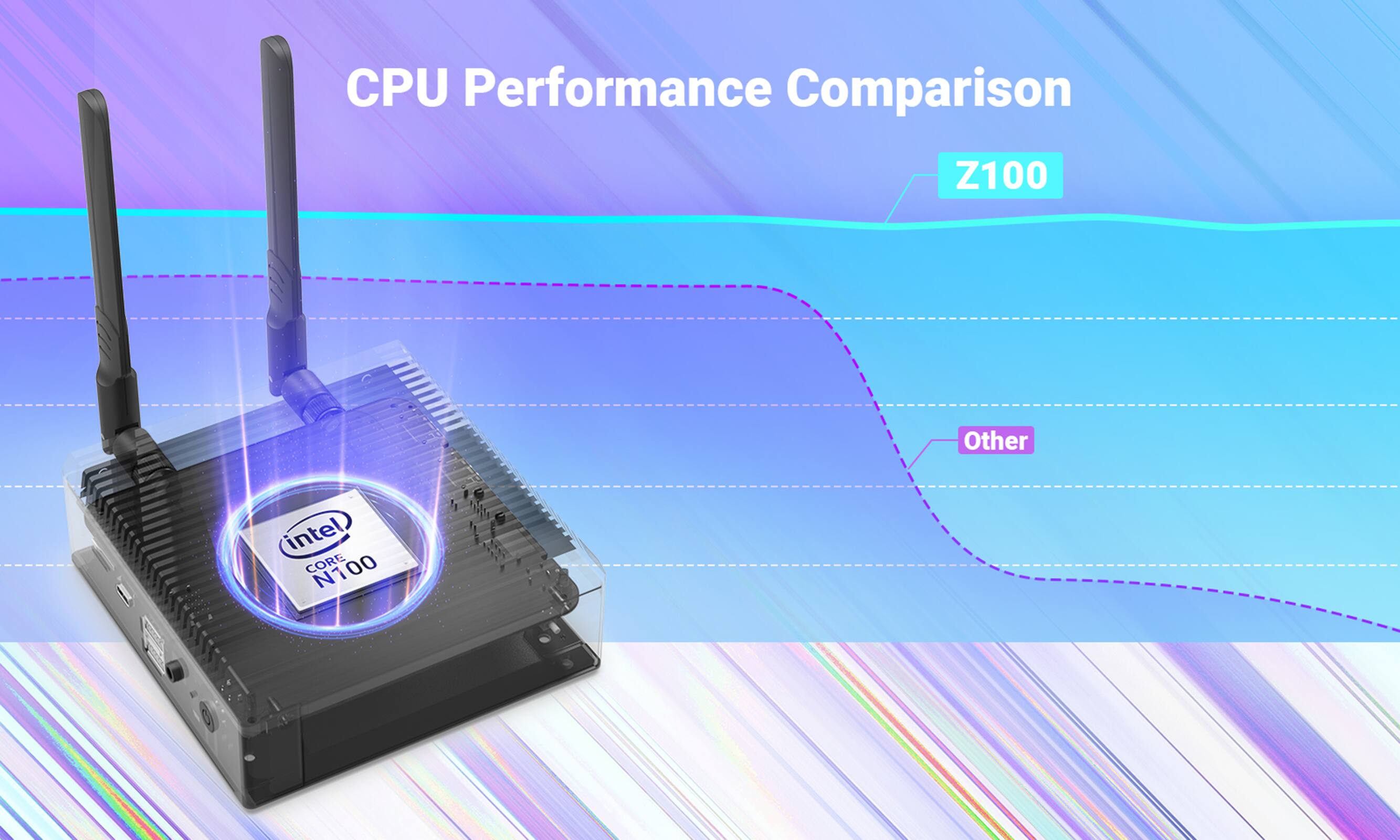 CPU Performance Comparison: Z100 vs. Other Intel CORE N100