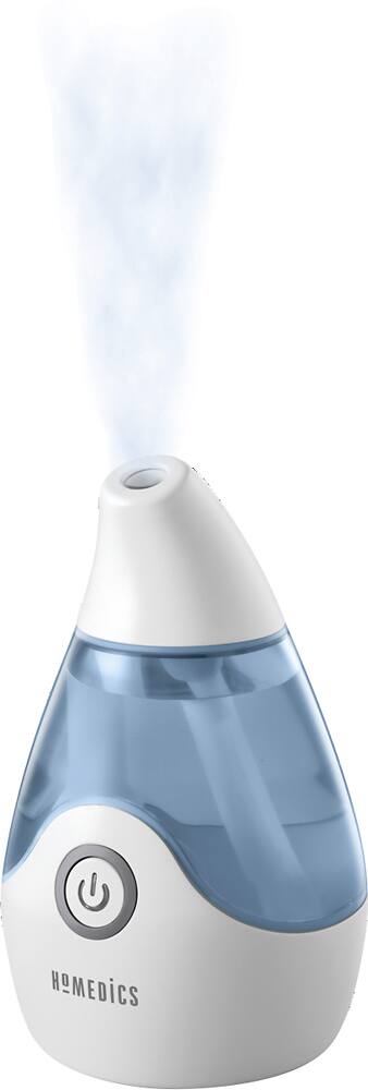 Best Buy: HoMedics 0.17 Gal. Ultrasonic Cool Mist Humidifier White UHE-CM15