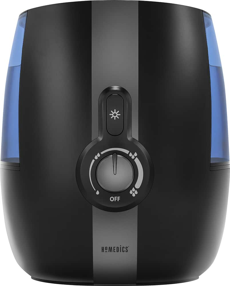 Best Buy: HoMedics 1 Gal. Ultrasonic Cool Mist Humidifier Black UHE-CM65BK