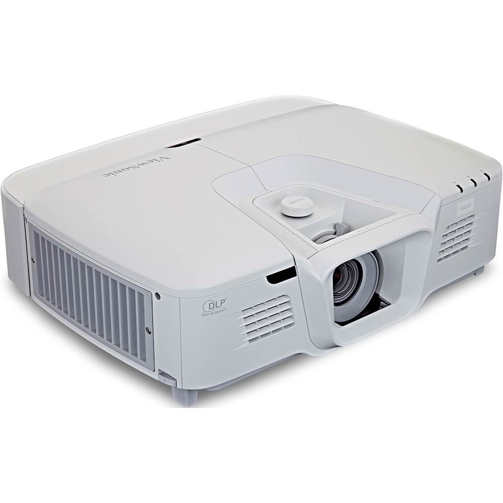 Angle View: ViewSonic - LightStream 1080p DLP Projector - White