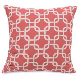 Majestic Home - Pillow 20x20 Links Coral - Pink