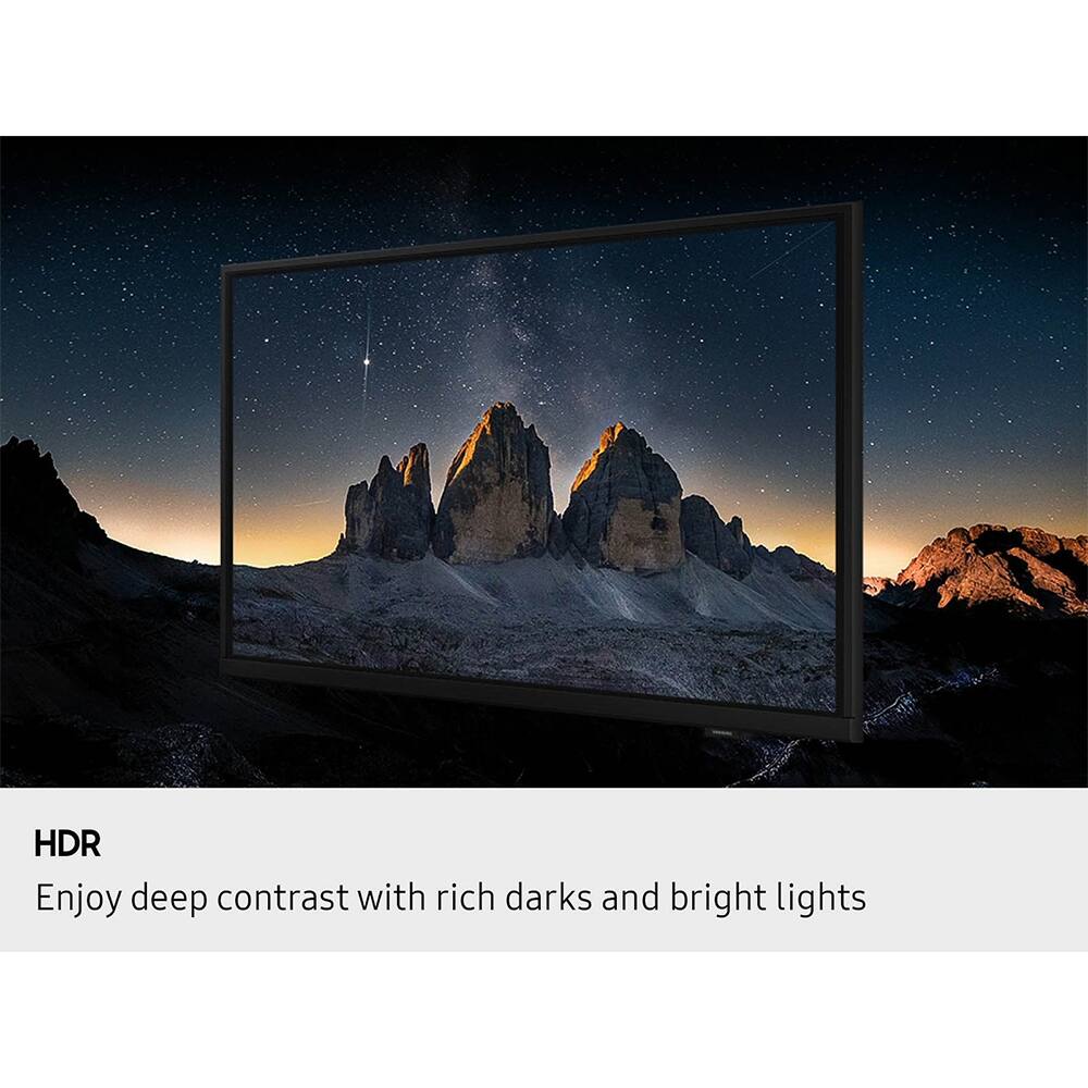 HDR  
Enjoy deep contrast with rich darks and bright lights