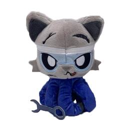 Tentacle Kitty - First Responders & Essentials Little Ones Plush | Mechanic Kitty - Gray