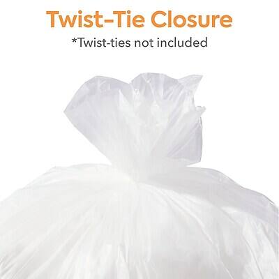 Twist-Tie Closure  
*Twist-ties not included
