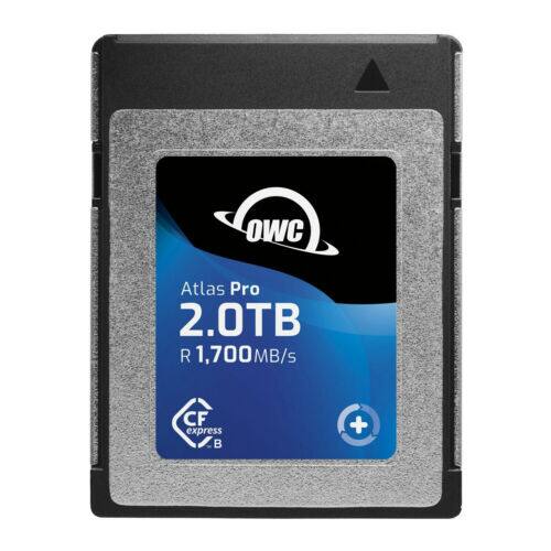 Angle. OWC - OWC 2 TB Atlas Pro 1500MB/s Write 1700MB/s Read CFexpress Type B Memory Card.