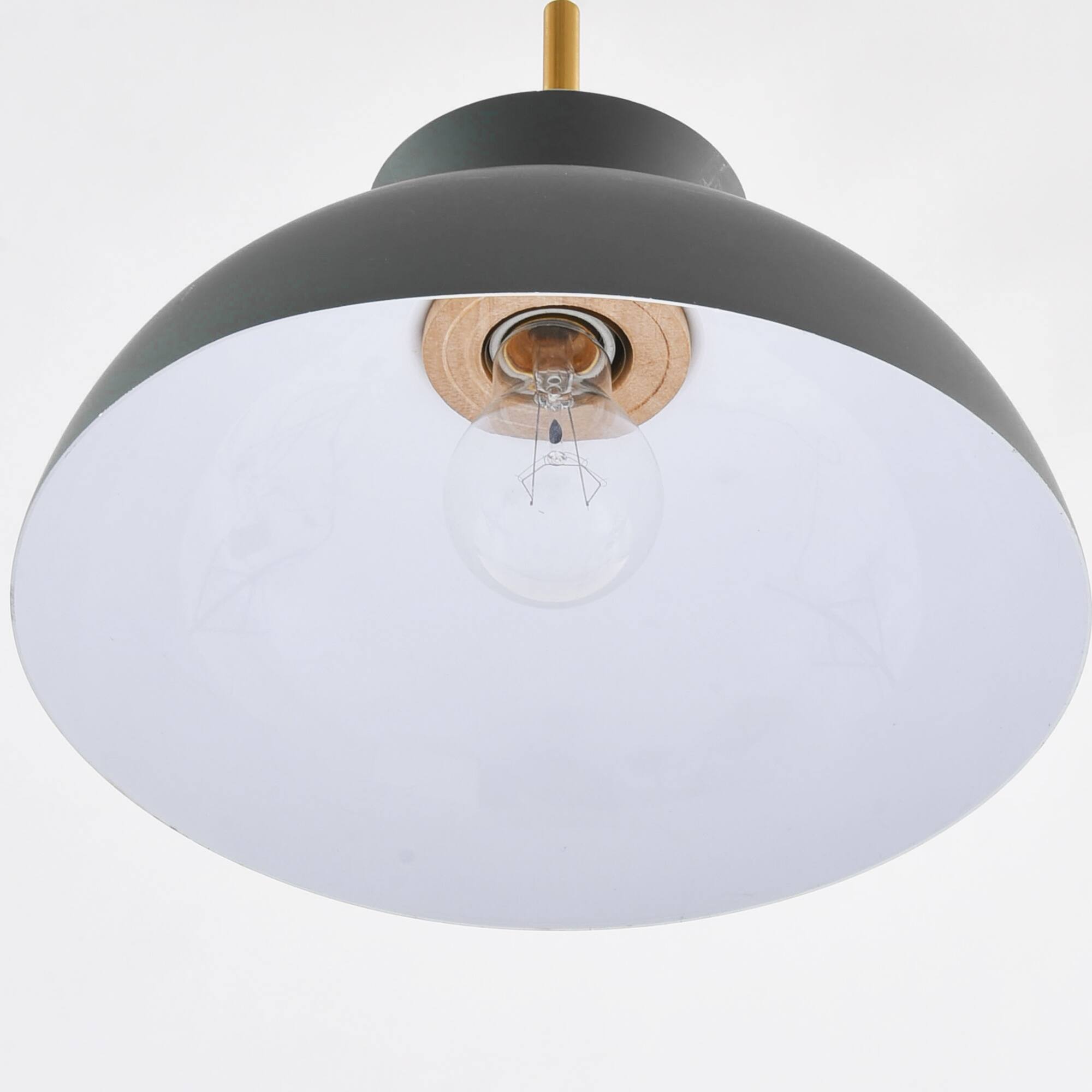 Alt View 8. Parrot Uncle - 1-Light Modern Black Hanging Pendant Light - Black.