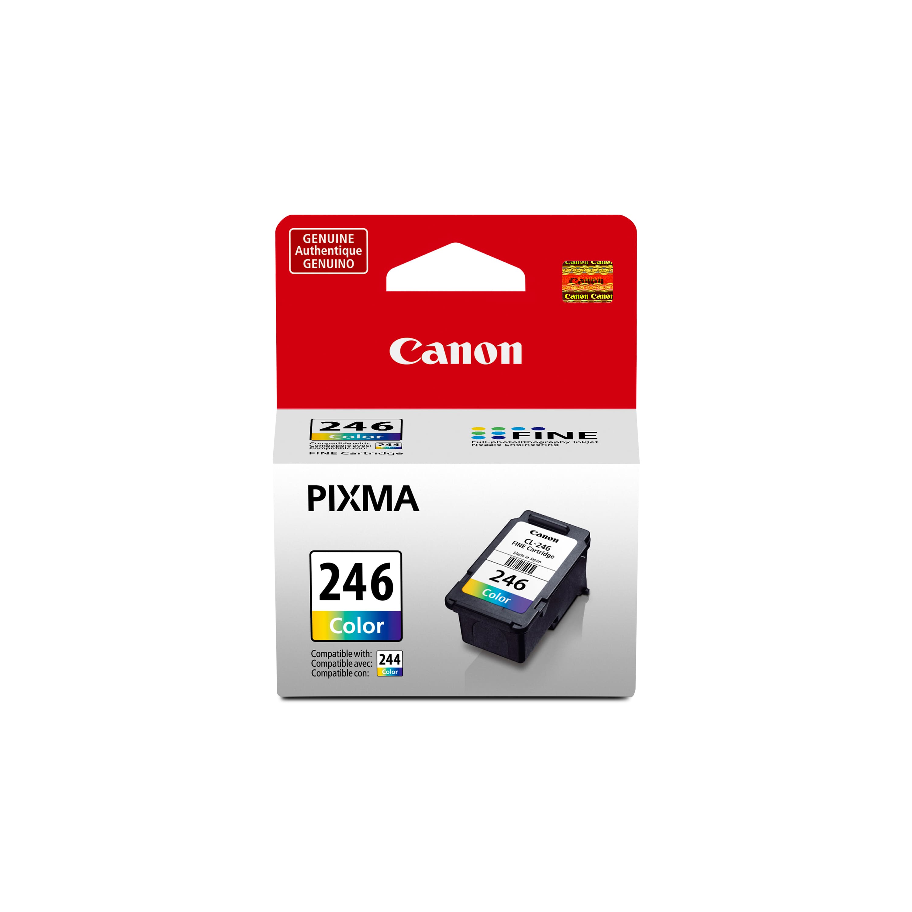 Canon - CL-246 Standard Capacity Ink Cartridge - Multicolor - Front_Zoom