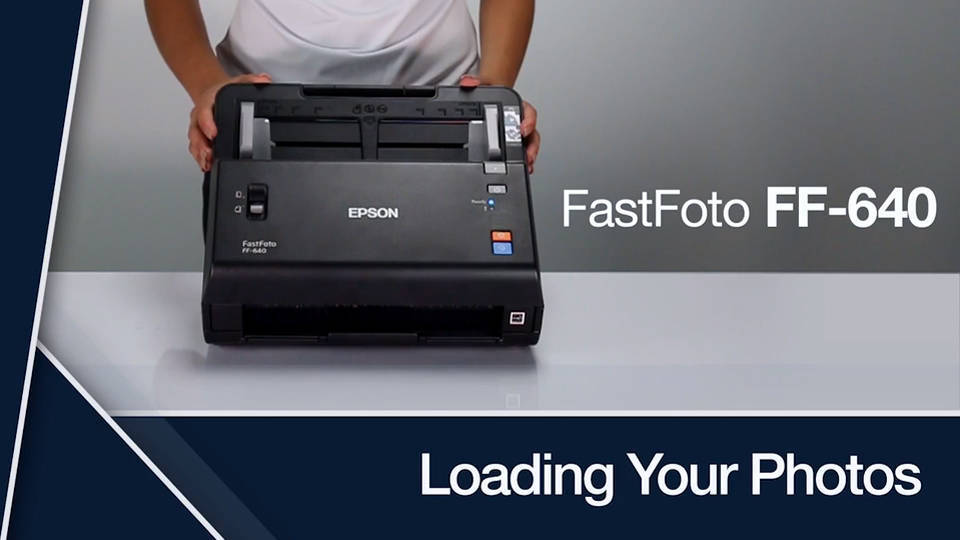 Best Buy Epson Fastfoto Ff 640 High Speed Photo Scanning System Black Epson Fastfoto Ff 640 B11b24 1270