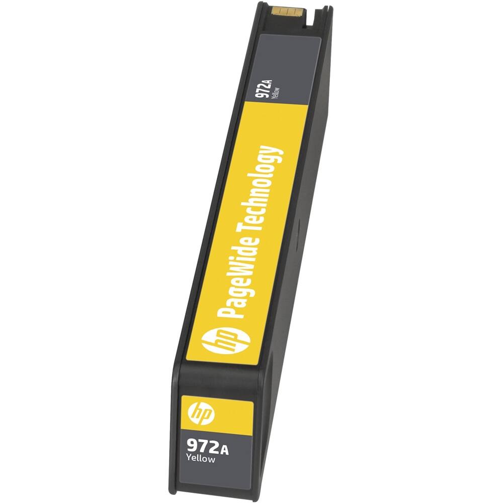 Alt View 1. HP - 972A Standard Capacity - Yellow Ink Cartridge - Yellow.