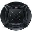 Sony - 6-1/2" 3-Way Car Speakers with Mica Reinforced Cellular (MRC) Cones (Pair) - Black/Graphite - Larger Front