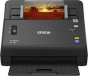 Front Zoom. Epson - FastFoto FF-640 High-speed Photo Scanning System - Black.