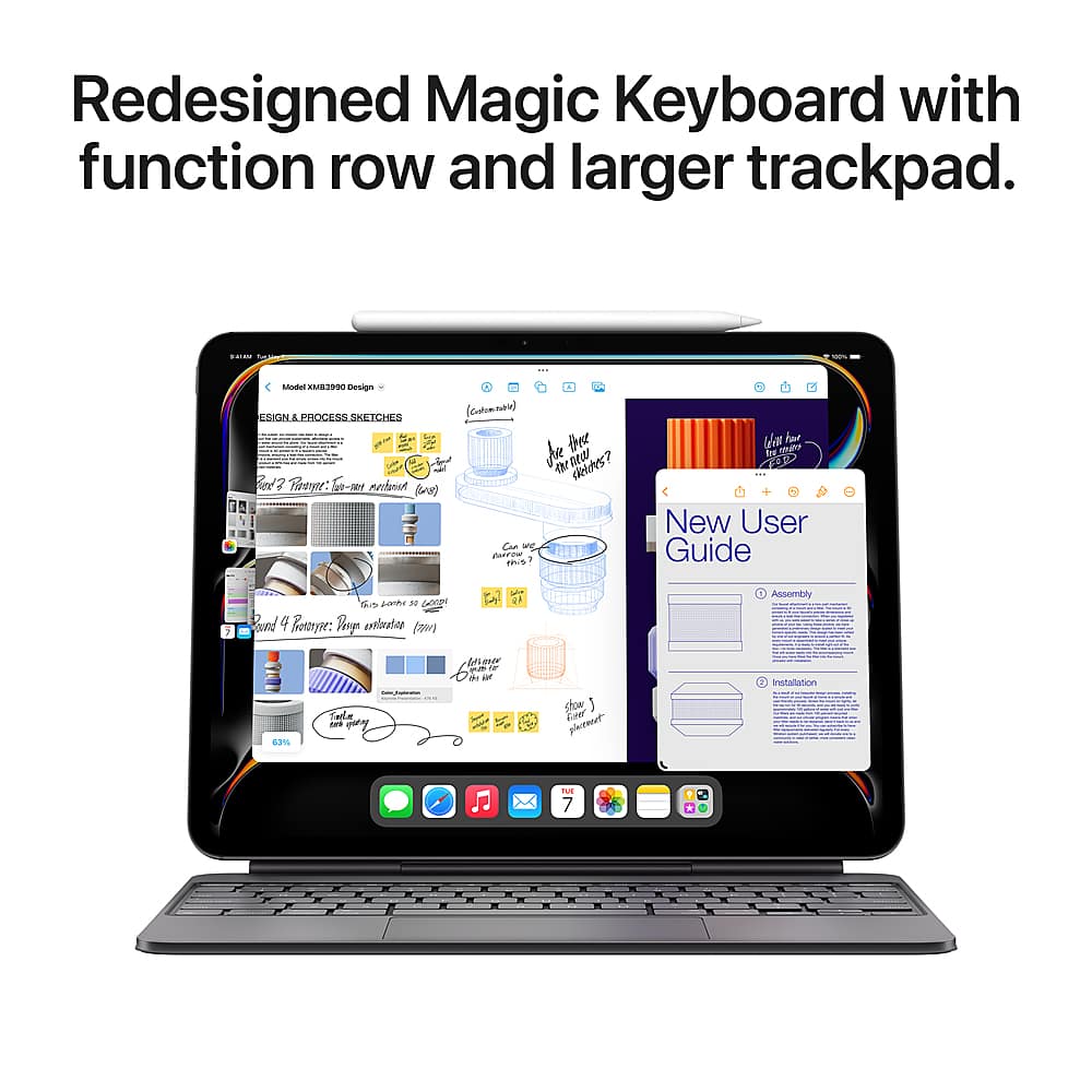 Redesigned Magic Keyboard with function row and larger trackpad. +... - - & Model EMS090 Design ESKIN & GOODEO SKETCHES - I : e 2 n2 Teoe -r nachut BLAe) T .. (Cutmnas) Je te D nw dHiAs? Go ne PPTD 1 e hwr be sAUto 300S New User Guide ca 4 ACSr Rund 4 Bompe: Toy vtlo (oe) de aer 6 - d - : : Tade - T dins STUW mi plsmeut 1 Assembly I irtlstion - TUR 7