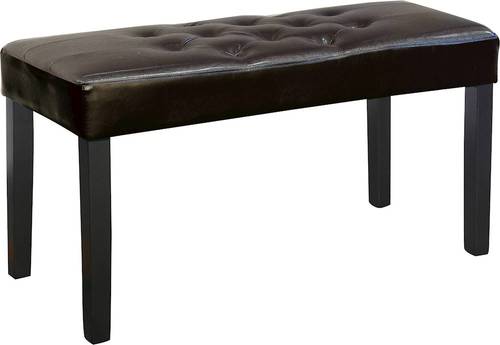 CorLiving - Fresno 12 Panel Bench - Brown