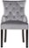 Alt View Zoom 11. CorLiving - Antonio Accent Chairs (Set of 2) - Dark Espresso/Soft Gray.