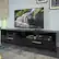 Alt View 11. CorLiving - Fernbrook TV Stand, for TVs up to 95" - Black Faux Wood Grain.