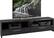 Alt View 12. CorLiving - Fernbrook TV Stand, for TVs up to 95" - Black Faux Wood Grain.