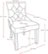 Alt View Zoom 18. CorLiving - Antonio Accent Chairs (Set of 2) - Dark Espresso/Soft Beige.