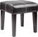 Angle. CorLiving - Antonio Square Bench - Black/Dark Espresso.