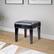 Alt View 11. CorLiving - Antonio Square Bench - Black/Dark Espresso.