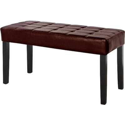 CorLiving - California 24 Panel Bench - Dark Espresso/Brown