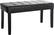 Angle. CorLiving - California 24 Panel Bench - Dark Espresso/Black.
