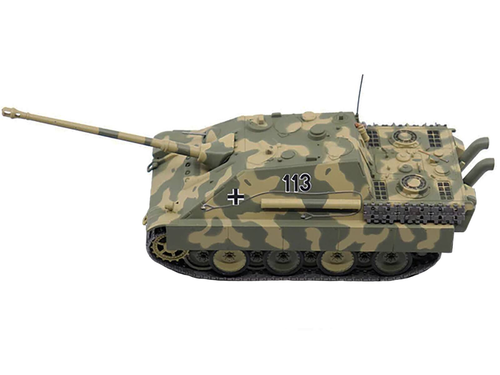 Alt View 2. AFVs of WWII - German Sd. Jagdpanther Tank Destroyer #113 "Schwere Panzer Abteilung 507, Germany, 1945" 1/43 Model by AFVs of WWII.