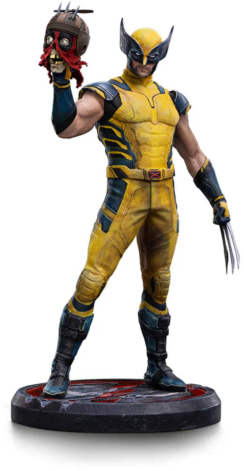 Iron Studios - Wolverine & Deadpool - Art Scale 1/10 - Wolverine Statue - COLLECTIBLES - Multicolor
