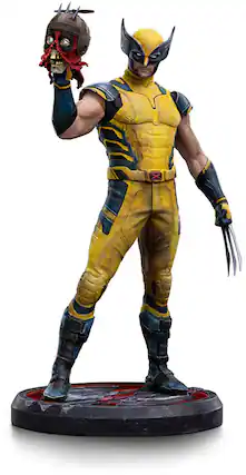 Front. Iron Studios - Wolverine & Deadpool - Art Scale 1/10 - Wolverine Statue - COLLECTIBLES - Multicolor.