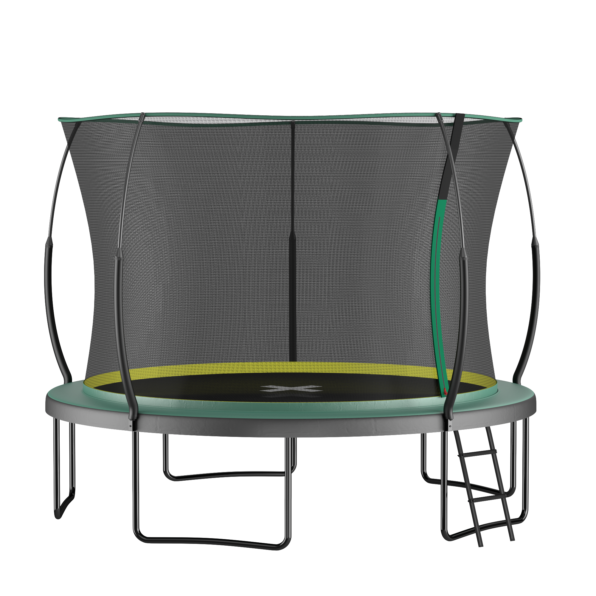 Alt View 2. LOVMOR - Lovmor 14 FT Trampoline with No Gap Enclosure Recreational Trampoline for Adults.