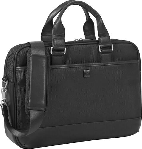Platinum - Briefcase - Black - Larger Front