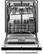Alt View 11. KitchenAid - 24" Top Control Tall Tub Built-In Dishwasher with Stainless Steel Tub.