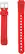 Angle. French Bull - Universal size band for Fitbit Alta Activity Trackers - Red.
