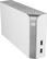 Angle. Seagate - Backup Plus Hub for Mac 8TB External USB 3.0 Portable Hard Drive - White.