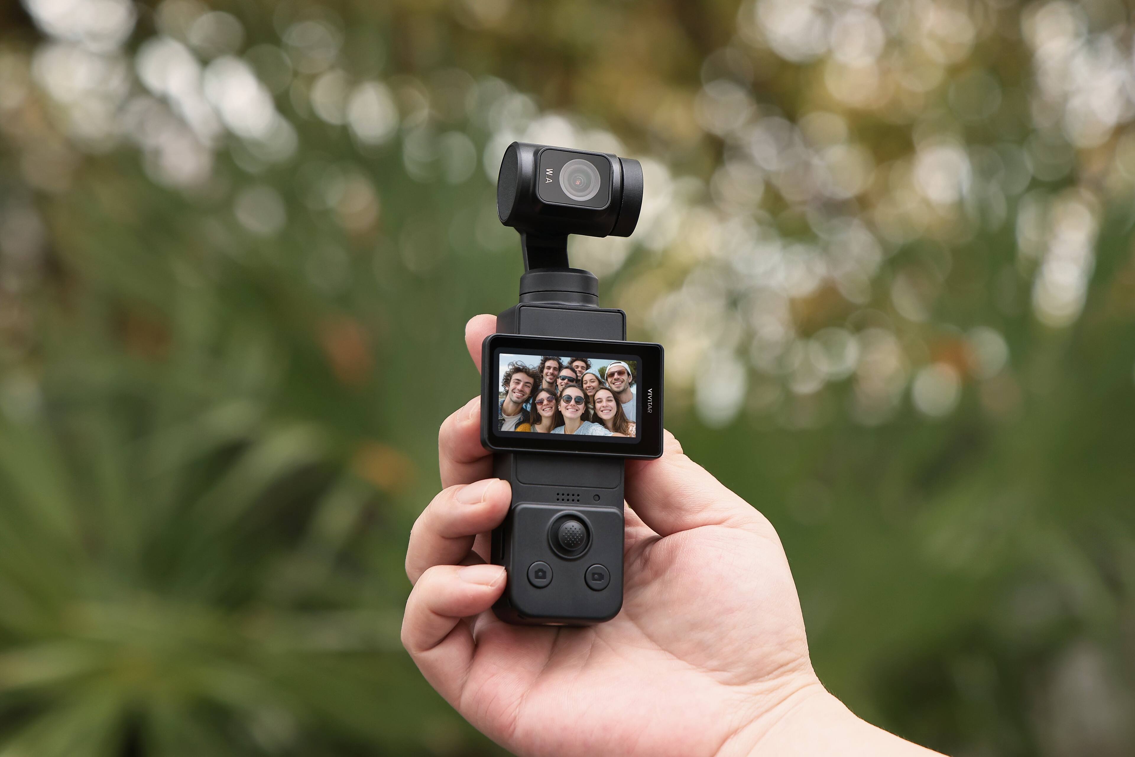 Alt View 2. Vivitar - Vivitar 3 Axis Pocket Camcorder.