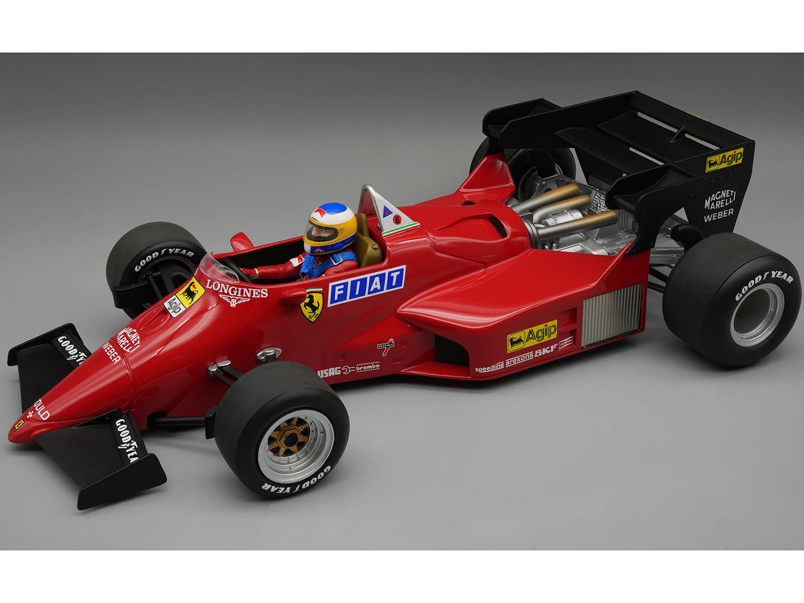 "Ferrari 126 C4-M2 F1 World Championship ""Presentation Version"" (1984) w/ Driver ""Mythos Series"" 1/18 Model by Tecnomodel" price history on PriceWatchPro