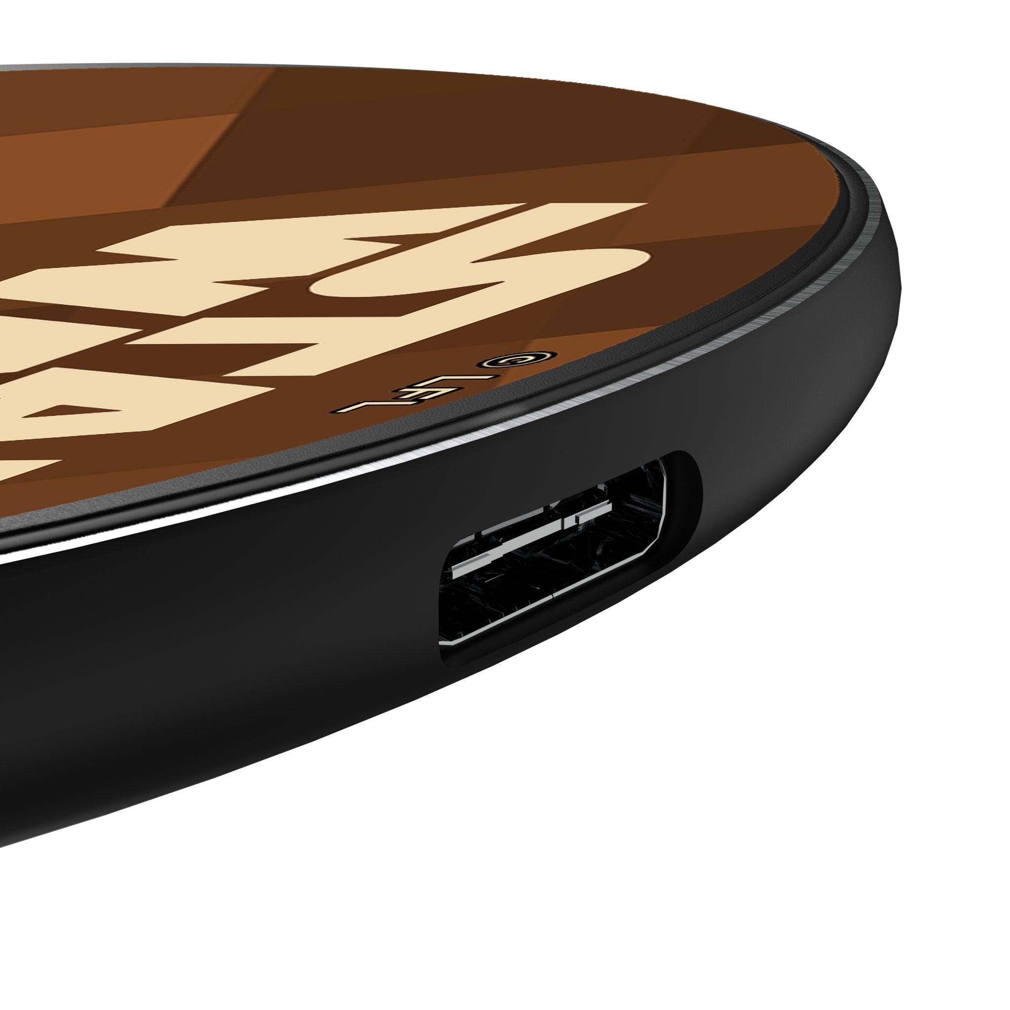 Left. Keyscaper - Star Wars: A New Hope Color Block 15-Watt Wireless Charger - Chewbacca.