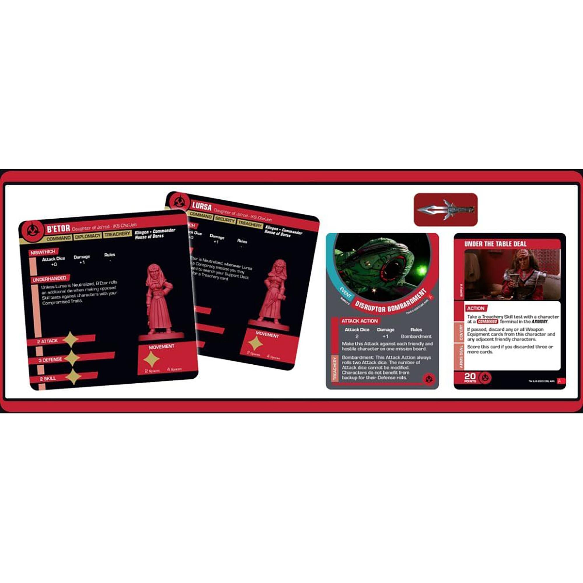 The image features a collection of cards, including a few Star Wars cards, and a booklet with information about the game. The cards are arranged in a way that showcases their various attributes, such as movement, action, and event cards. The booklet likely provides rules and instructions for playing the game. The cards and booklet are displayed on a white background, which helps to emphasize the details and colors of the cards.